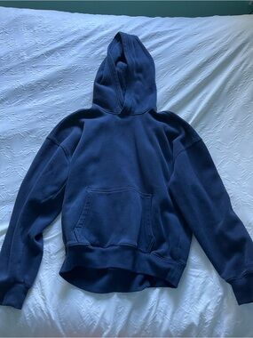 Hollister Navy Blue Hoodie Hoodie